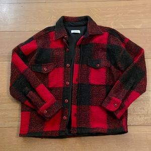 Anine Bing Bobbi Plaid Jacket